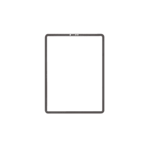 Visor iPad Pro 12.9" 3ª / 4ª Gen Negro